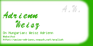 adrienn weisz business card